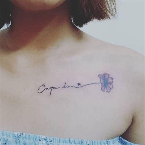 small upper chest tattoo female|Small upper chest tattoos for women